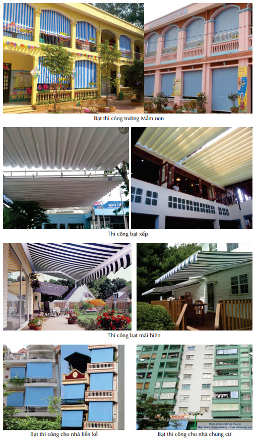 Một số hình ảnh thi công bạt Hòa Phát Air thực hiện