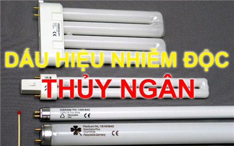Dấu hiệu nhiễm độc thủy ngân